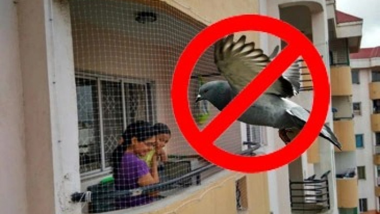 Bird netting | Kabutar Jaali | Anti Bird Netting Installation Services PAN India, Bangalore, Mumbai, Delhi NCR, Chennai, Hyderabad | HiCare