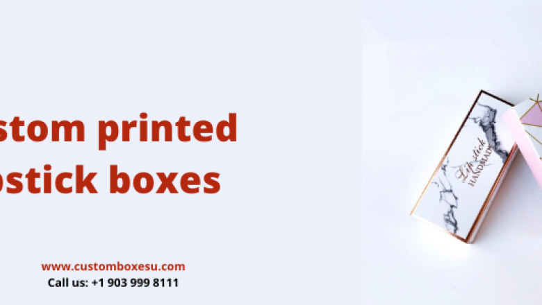 Custom Lipstick Boxes