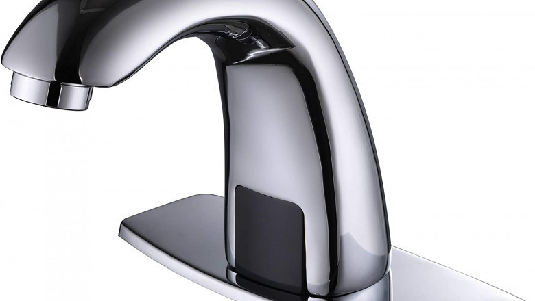 Sensor Faucet is a faucet laced with a proximity sensor and mechanism that enables its valve to open and close in response to the presence of a hand
