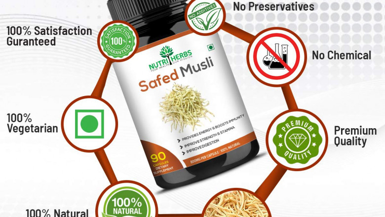 Buy safed musli extract capsule for weight gain