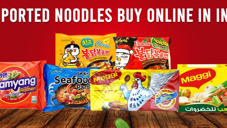 Buy Imported Noodles Online in India at Best Prices on SnackZack