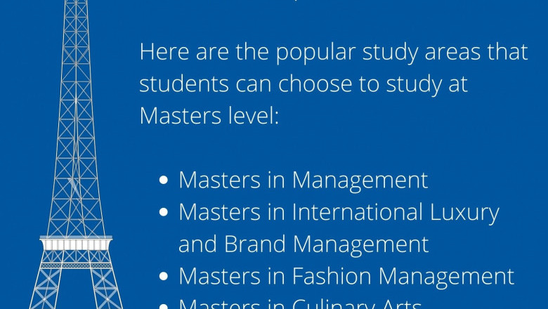 Study Masters in France
