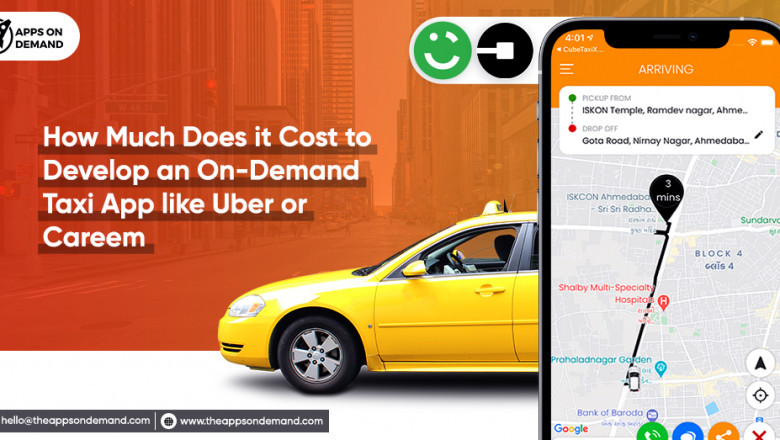 How Much Does it Cost to Develop an On-Demand Taxi App like Uber or Careem?