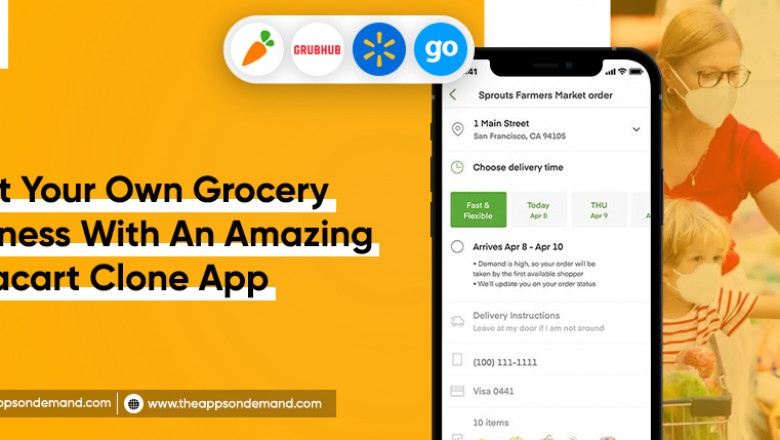 Grocery Business With An Amazing Instacart Clone App