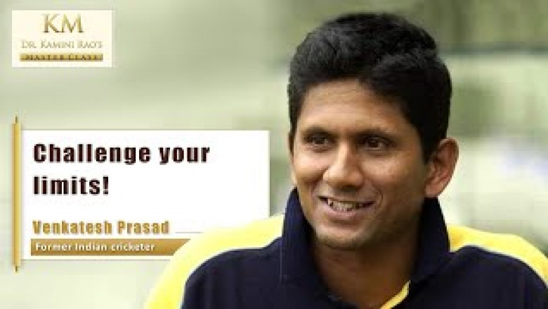 Challenge your limits – Venkatesh Prasad.
