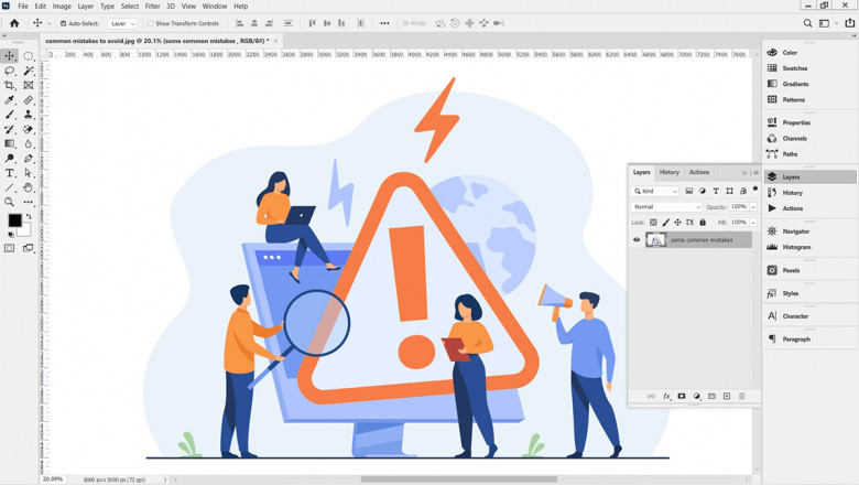 Common Mistakes To Avoid While Learning Photoshop