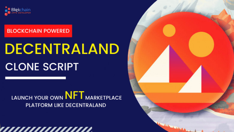 Decentraland Clone Script | Create Decentraland Clone | How to Build & Start Blockchain NFT Game like Decentraland?