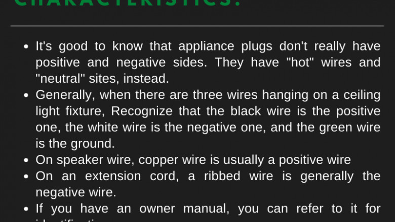 Electrician Bristol - Identification of Positive and Negative Wires