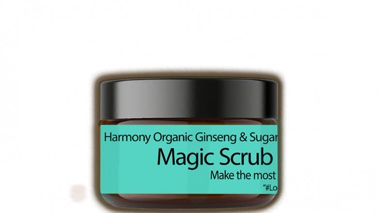 Magic Scrub Potion-Harmony Organic Ginseng & Sugar Body Scrub