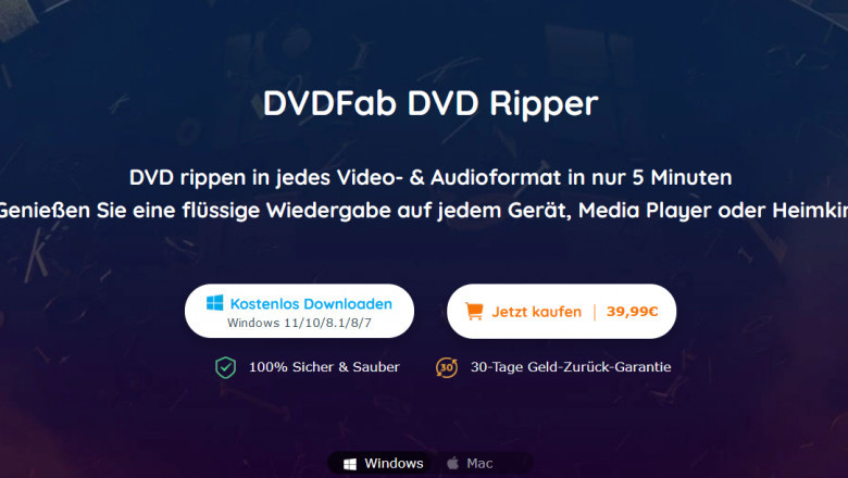 Bester Kotenloser DVDFab DVD Ripper