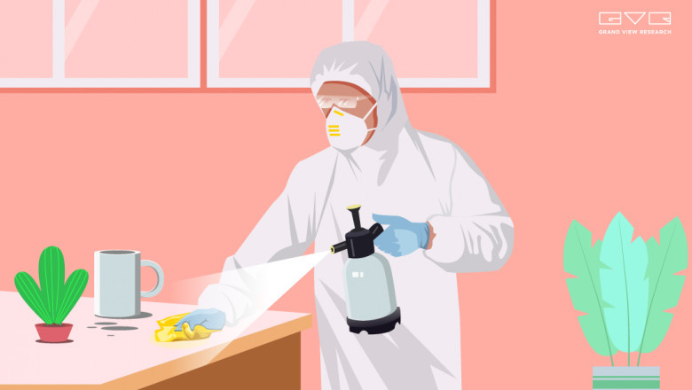 Surface Disinfectant Market Worth $8.23 Billion By 2028 | CAGR: 7.7%