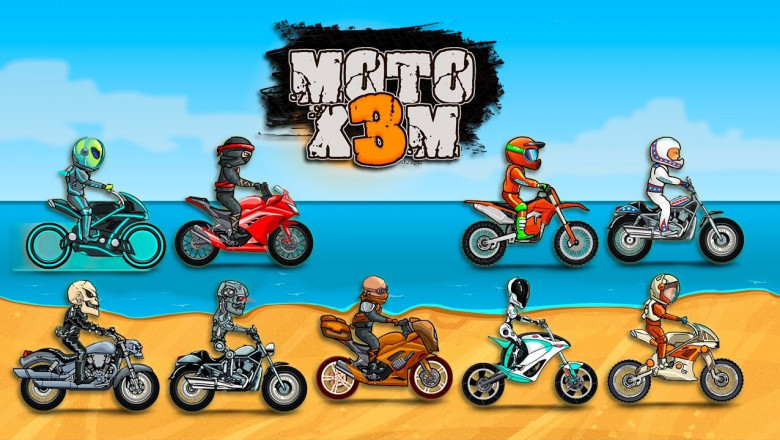 Enjoy playing racing games with Moto X3M