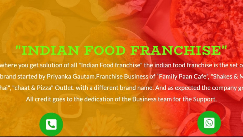 Indian food franchise | franchise for india | food franchise