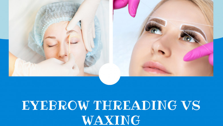 Eyebrow Threading vs waxing