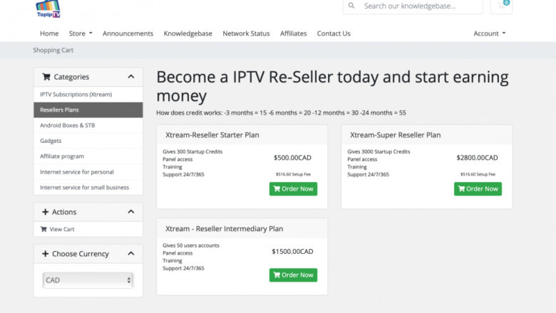 IPTV reseller program