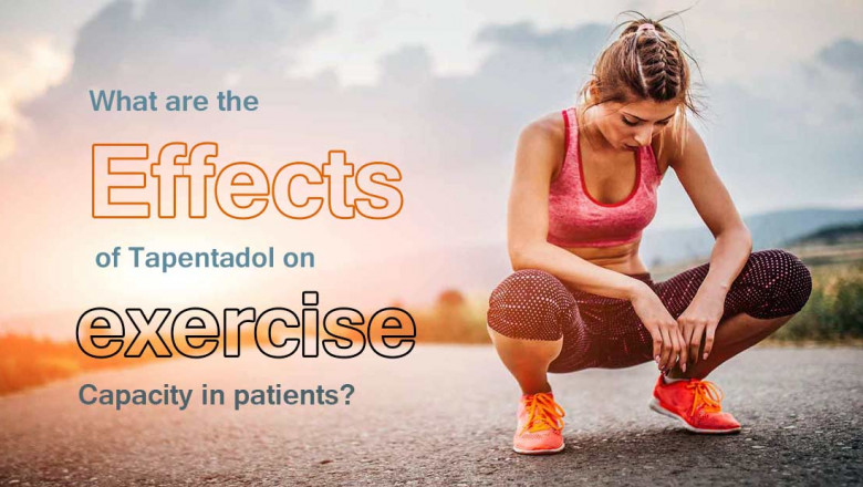 What are the effects of Tapentadol on exercise capacity in patients?