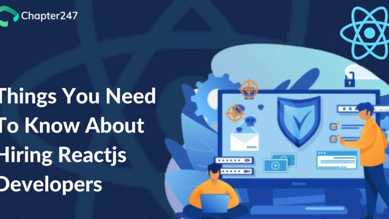 Eight Things to Consider before hiring Reactjs Developers