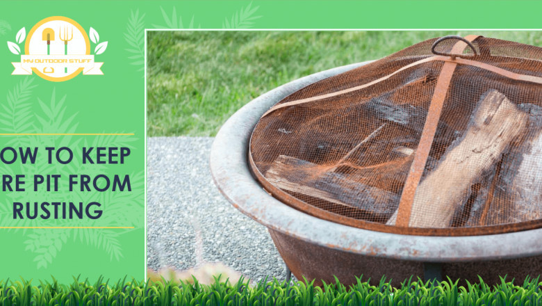 How to Keep Fire Pit From Rusting?
