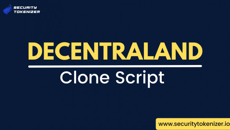 Decentraland Clone Script of Security Tokenizer