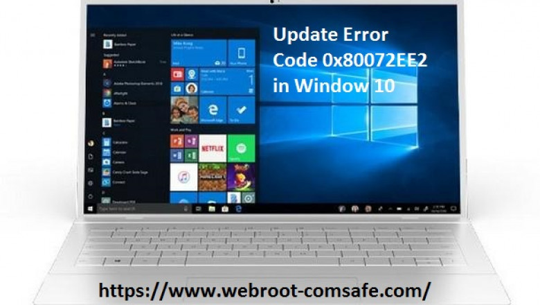 Method To Fix Update Error Code 0x80072EE2 in Window 10:
