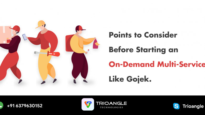 Points to Launch an On-Demand Multi-Service Platform Like Gojek: