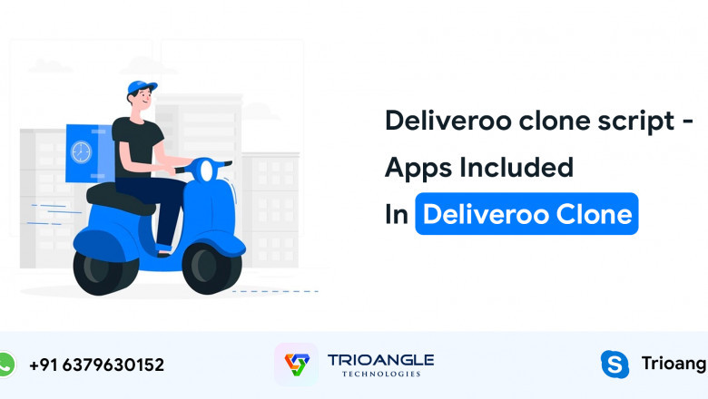Deliveroo clone script - Apps Included In Deliveroo Clone