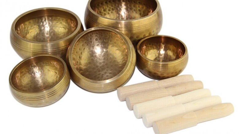 Buddha Sound Alms Bowl Copper Chime Singing Meditation Bowls