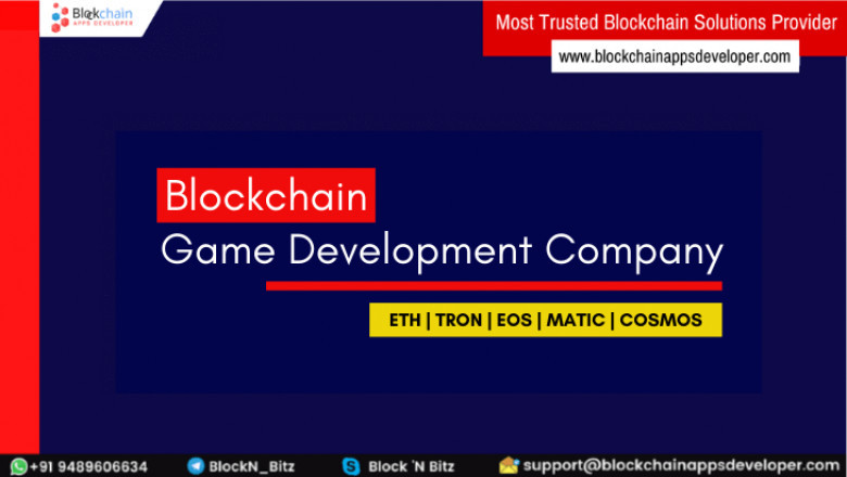 Launch Your Game Application With Blockchain Technology