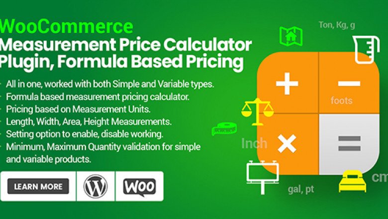 Formula Based | Unit Pricing Plugin For Woocommerce