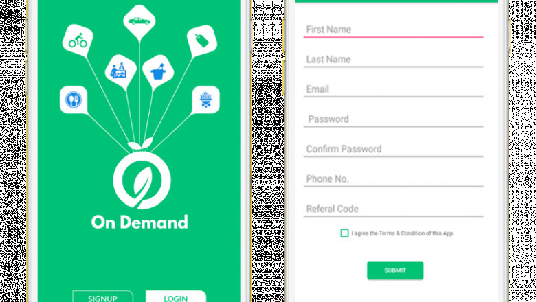On Demand Mobile App Development