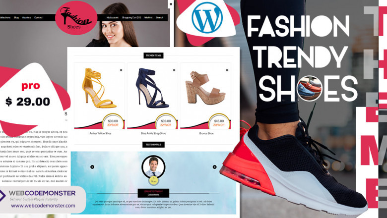 Shoes Website Templates