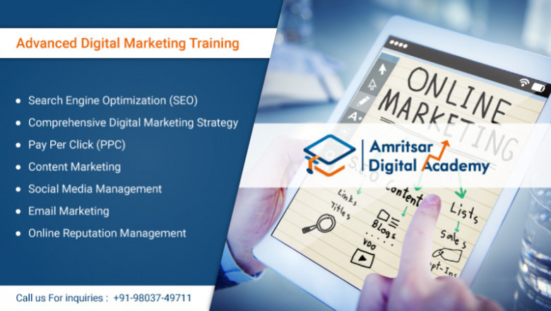 Online Advertising Training Institute In Amritsar- Amritsar Digital Academy