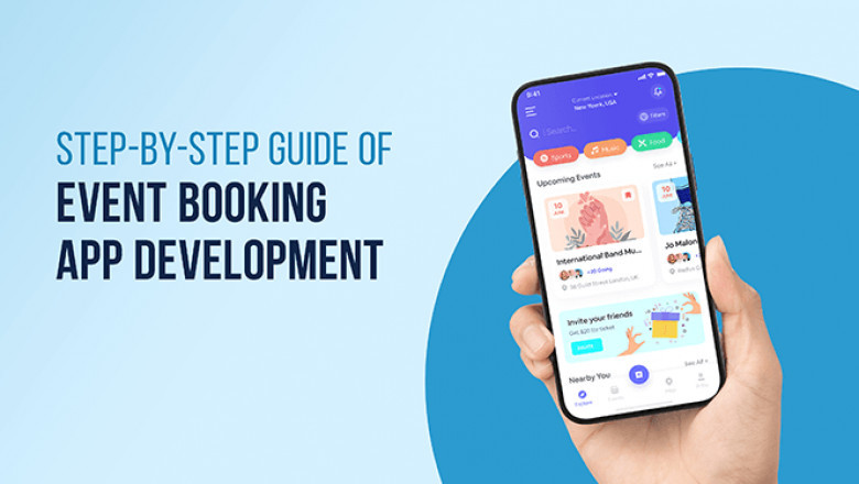 Step-By-Step Guide of Event Booking App Development