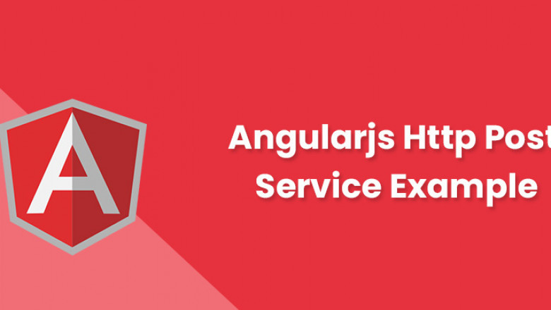 Angularjs Http Post Service Example