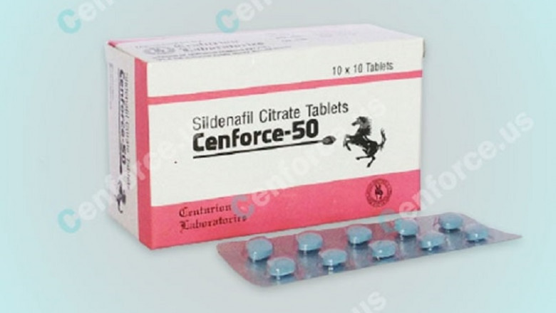 Cenforce 50(sildenafil citrate) – Uses, Dosage, Side effects, Review