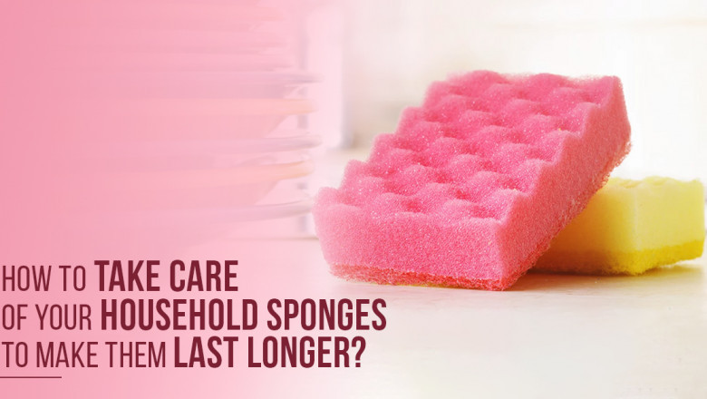 Take Care Of Your Household Sponges To Make Them Last Longer