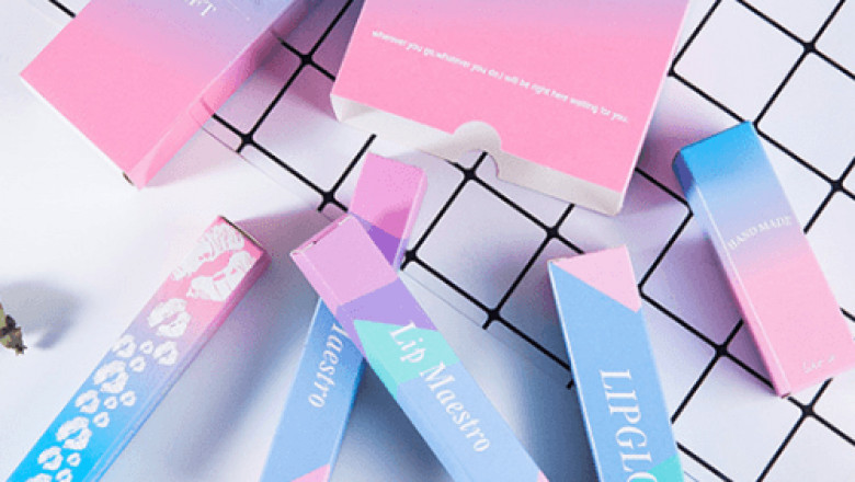 Lip Gloss Boxes Wholesale