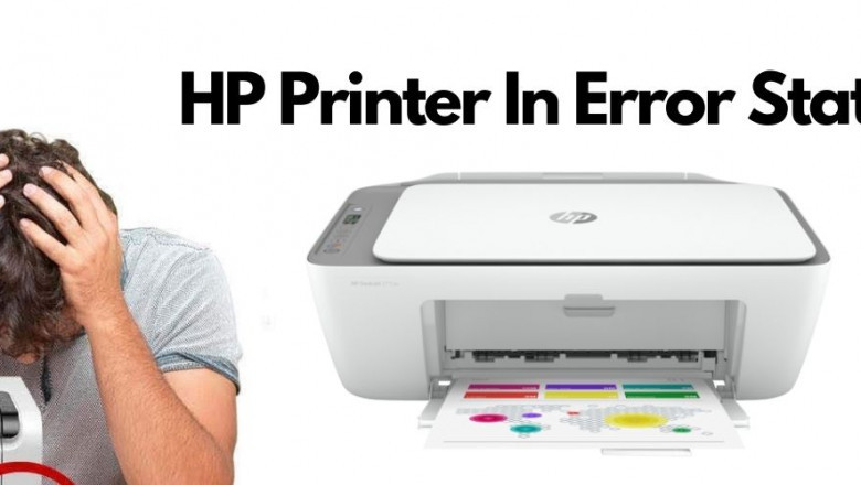 Why HP Printer Says in Error State | How To Fix It