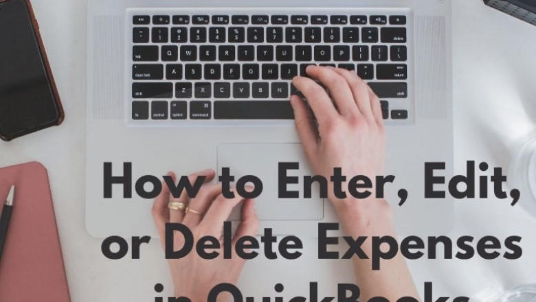 How to Enter, Edit, or Delete Expenses in QuickBooks Online?