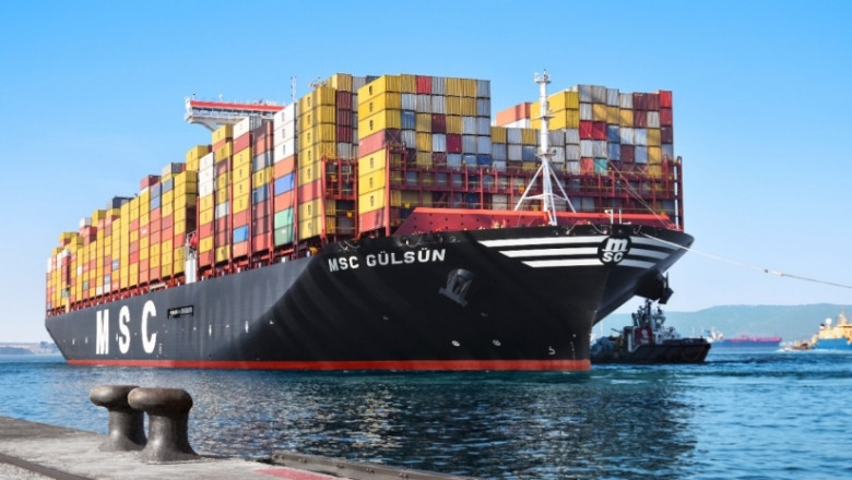 MSC largest ocean carrier by operated vessel capacity