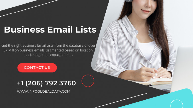 Now get your personalized marketing database with InfoGlobalData Business Mailing Lists updates.