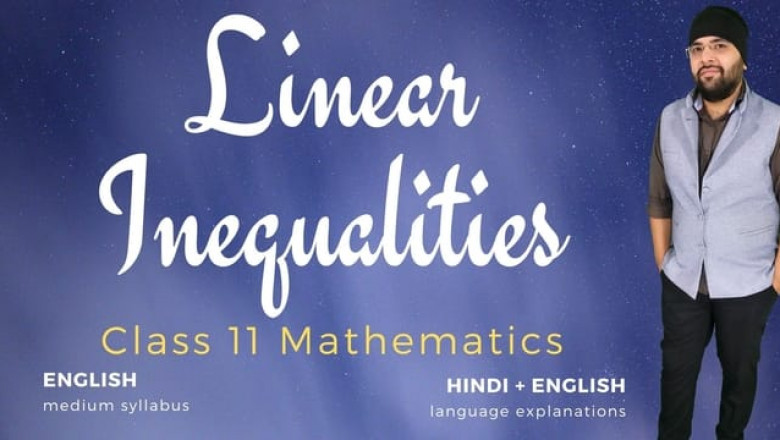 Linear Inequalities Class 11 Maths Chapter 6
