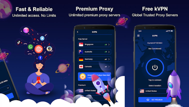 Download kVPN - Proxy Servers Master APK