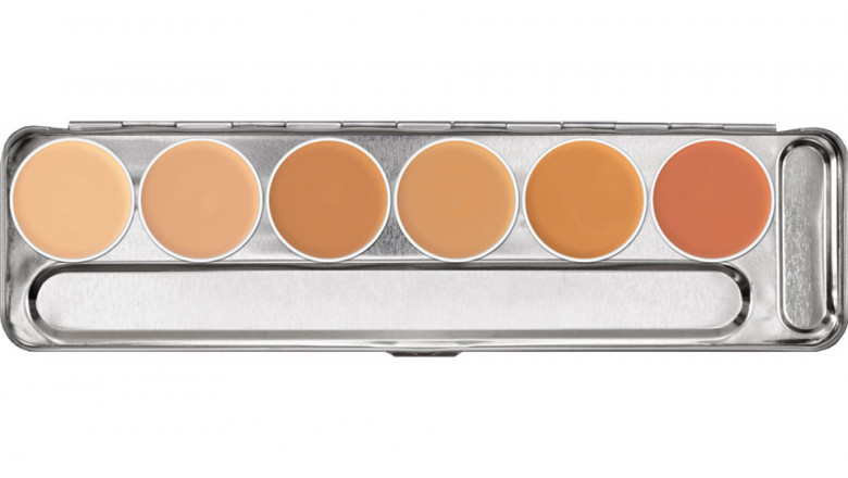 Kryolan Camouflage Creme 6 Concealer Palette Delhi1 20Gm