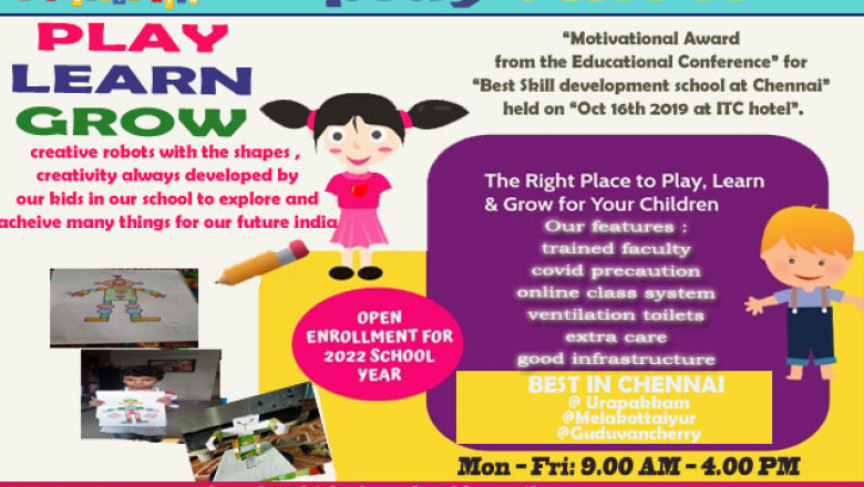 Are You Looking For Best Play School In Guduvanchery?