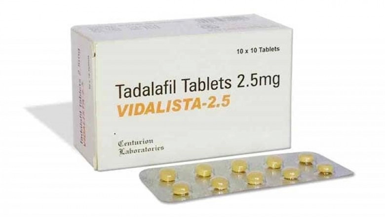 Vidalista 2.5 mg medicine contains tadalafil |free shipping|