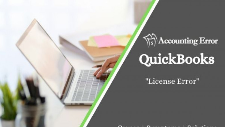 Common QuickBooks License Error: How to Fix it?