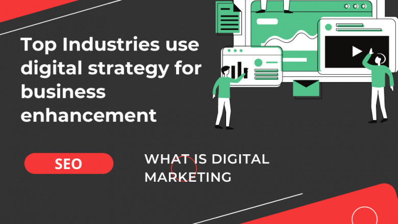 Top Industries use digital strategy for business growth
