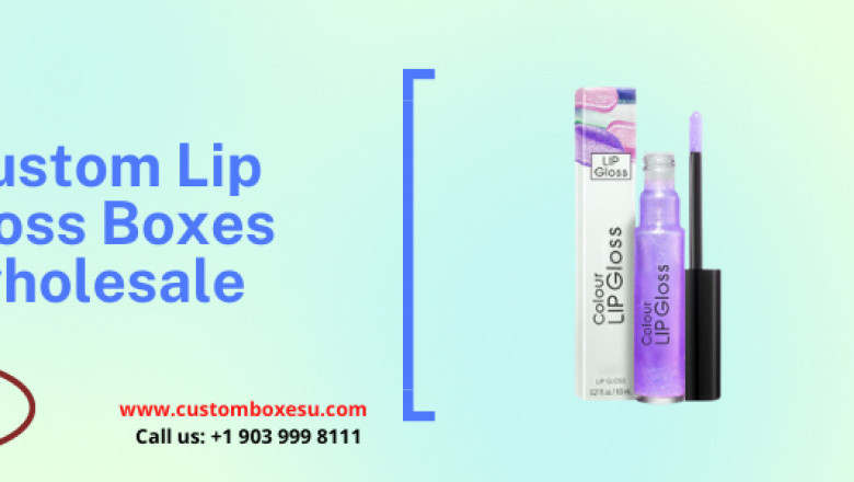 Wholesale Lip Gloss Packaging Boxes with logo Design in Texas, USA