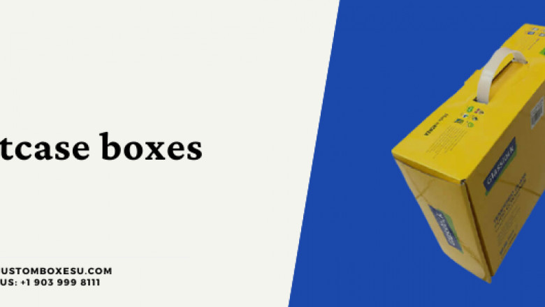 We offer Cardboard suitcase boxes packaging